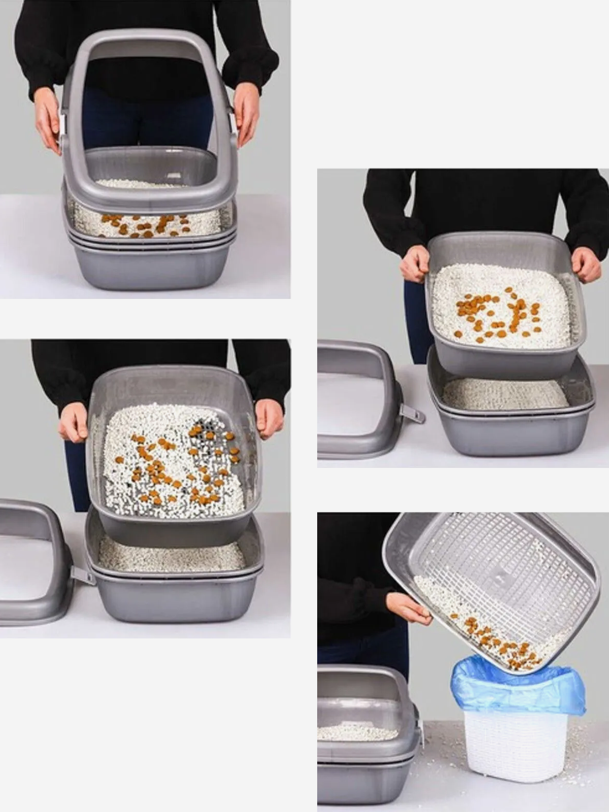 Elekli Pelet Kedi Tuvaleti (Bej)